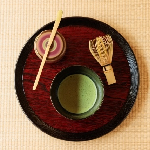 お茶たてポーズ